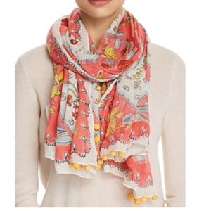 Echo Wild Flower Square Scarf